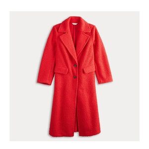 Women's Red Textured Coat! New!